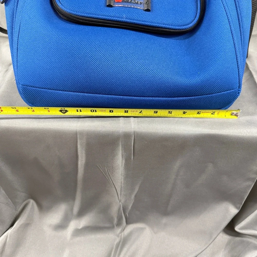 DELSEY Blue Travel Duffel Bag Carry On‎ Shoulder Strap Luggage Weekender